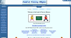 Desktop Screenshot of landofnurseryrhymes.co.uk